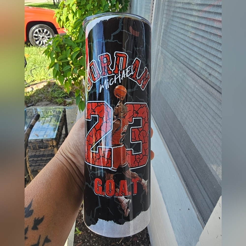 Sport image tumbler
